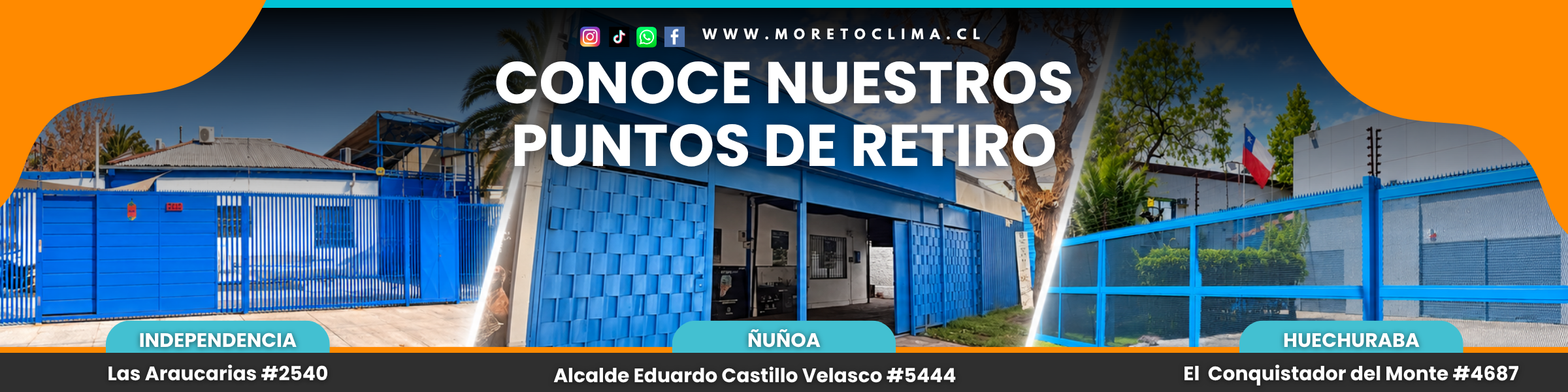 puntos de retiro